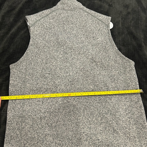 Patagonia Men's Heather Gray Better Sweater Fleece Vest - Picture 9 of 10